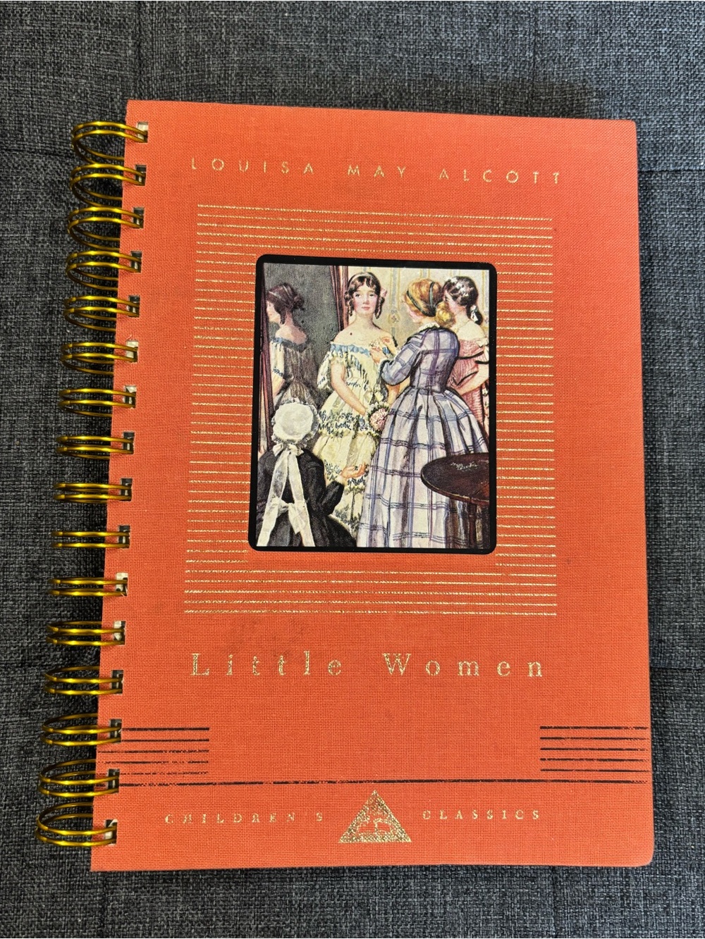Book Journal | Little Women | Spiral-Bound | Vintage Book | Handmade | NWOT